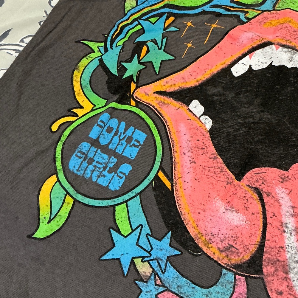 The Rolling Stones Black T-Shirt - Picture 3 of 3